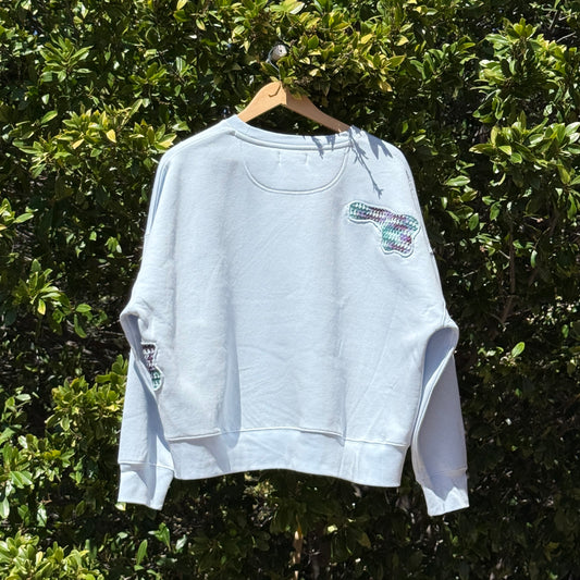 Light Blue with 2 Splotches
