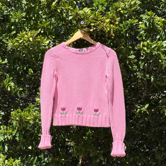 Pink Tulip Sweater
