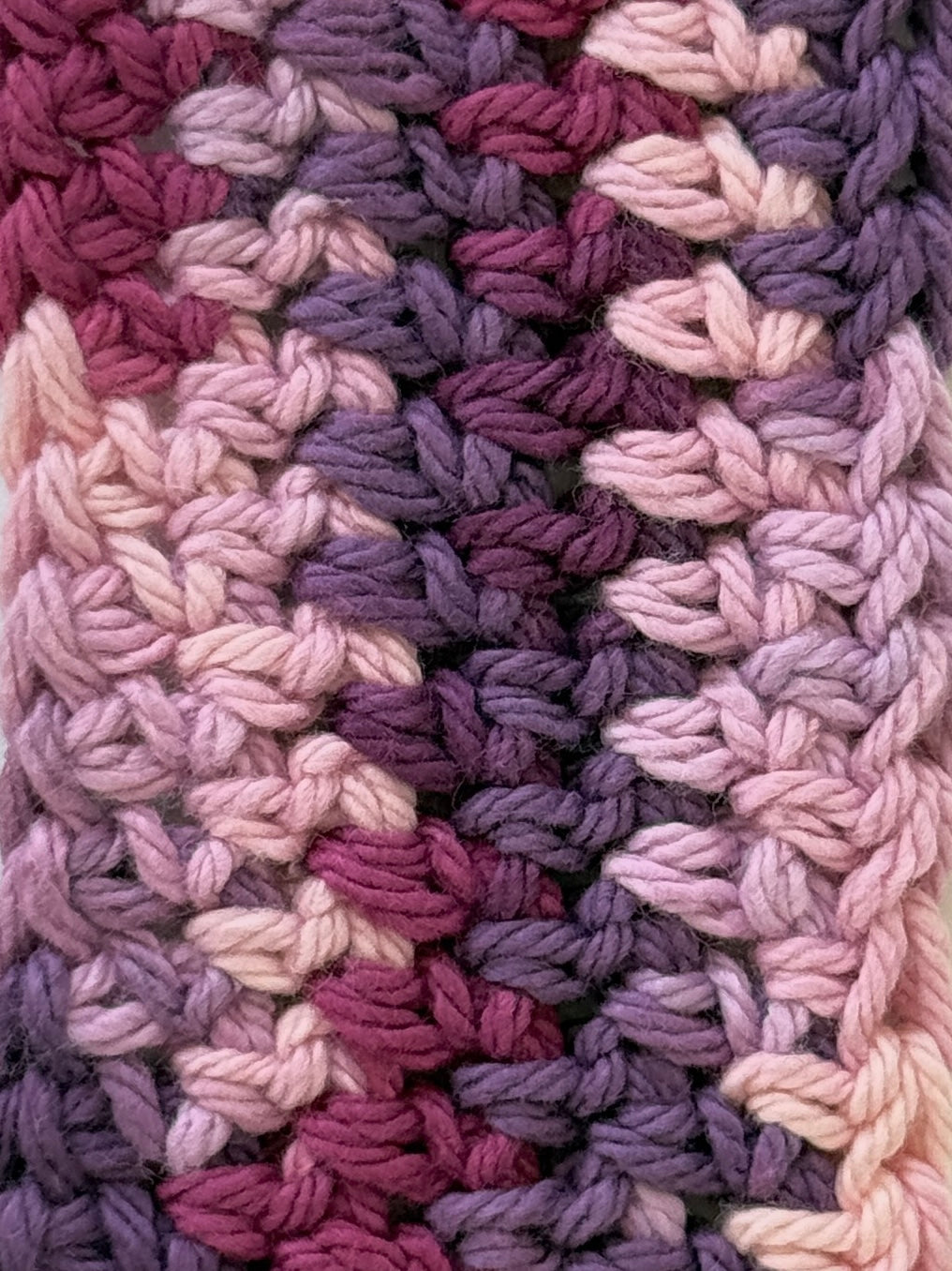 Mauve Hoodie with 3 Splotches
