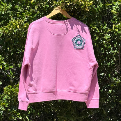 Pink with 2 Granny Pentagons