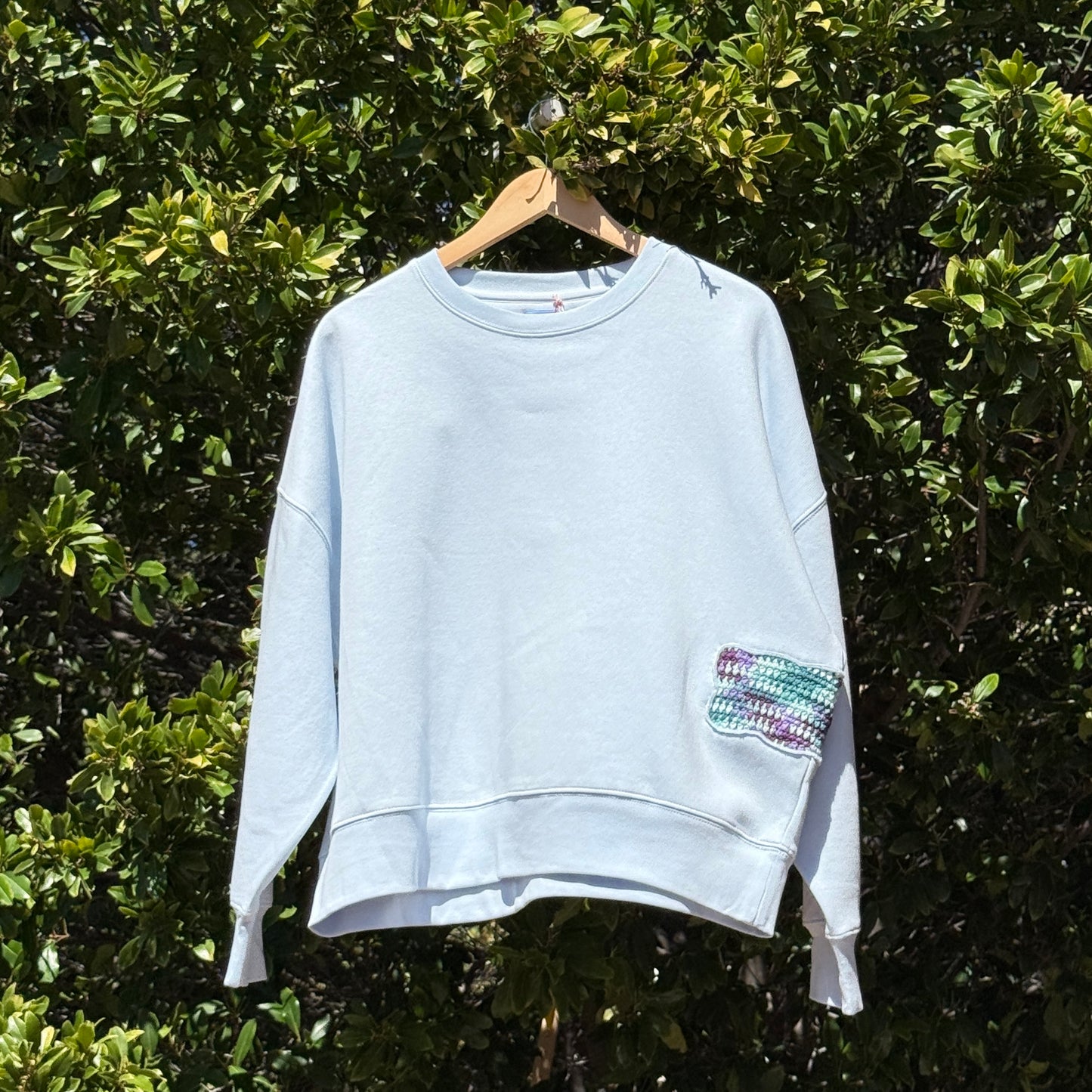 Light Blue with 2 Splotches