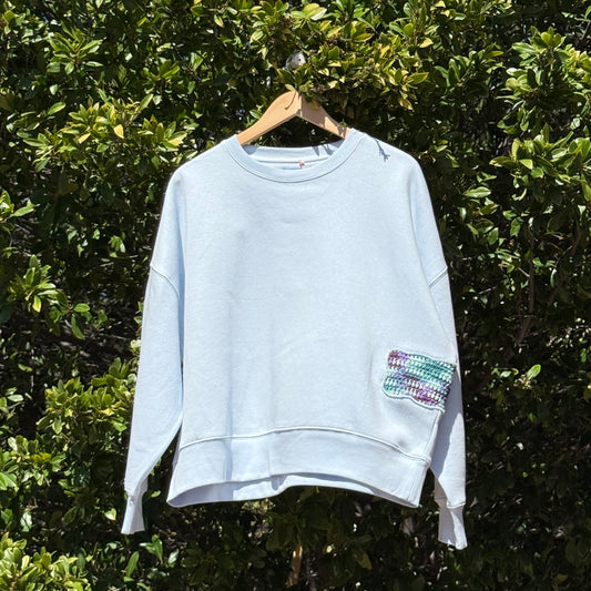 Light Blue with 2 Splotches