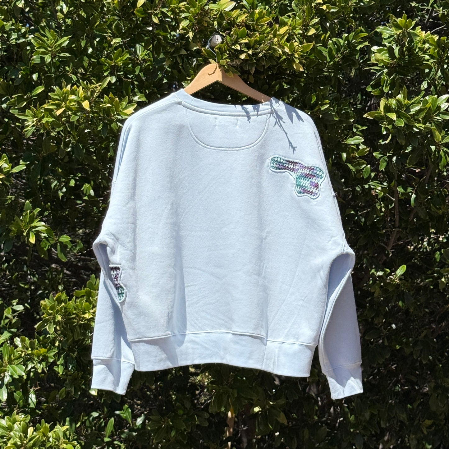 Light Blue with 2 Splotches