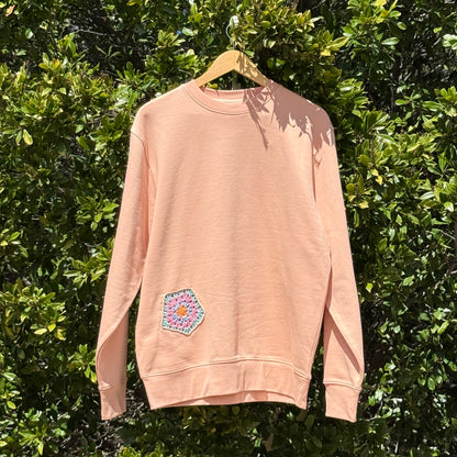 Peach with 2 Granny Pentagons